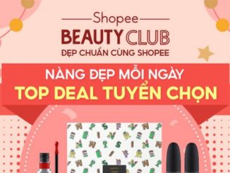 câu lạc bộ làm đẹp shopee beauty club