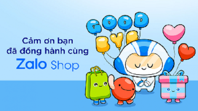 Chính thức ngừng hoạt động miniapp Zalo Shop